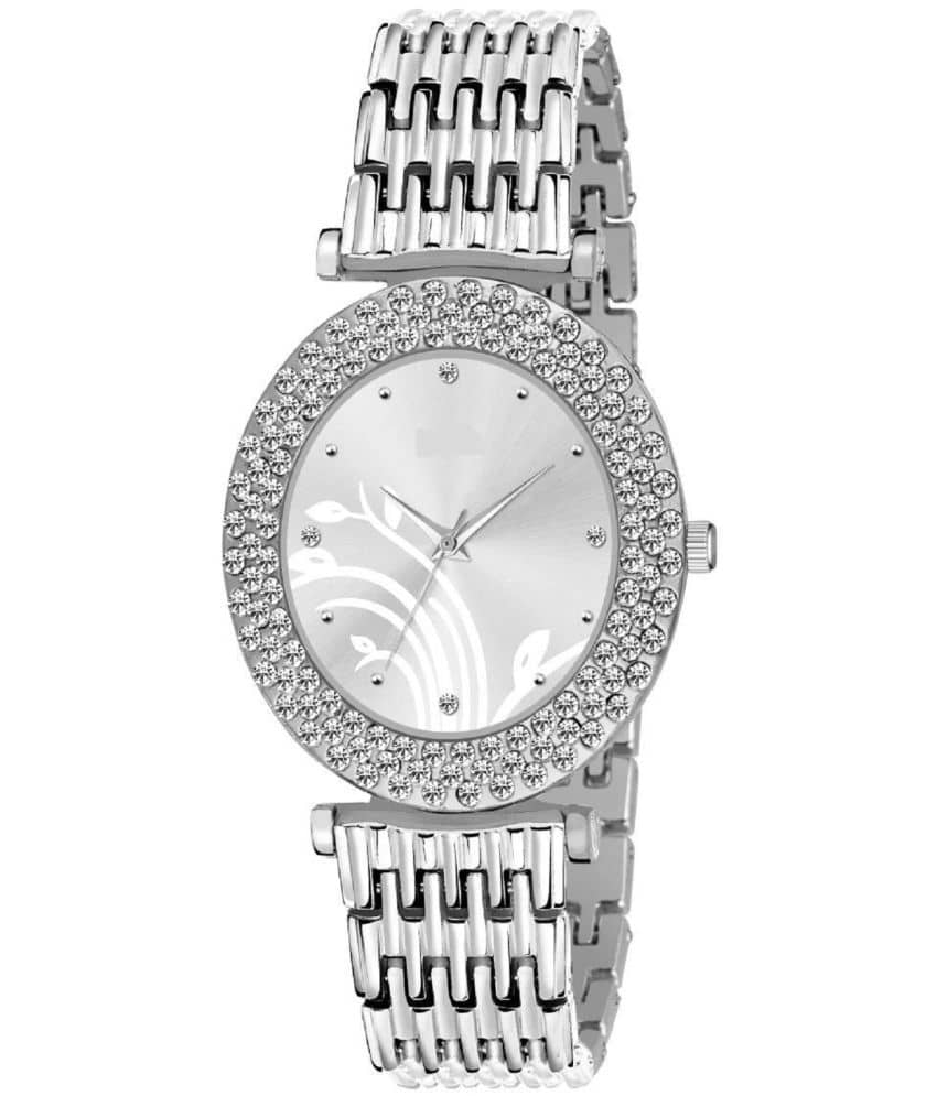 Renaissance Traders - Silver Metal Analog Womens Watch