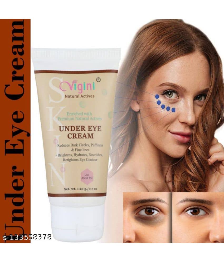 Vigini Under Eye Dark Circle Wrinkle Cream Eye Roller 20 g