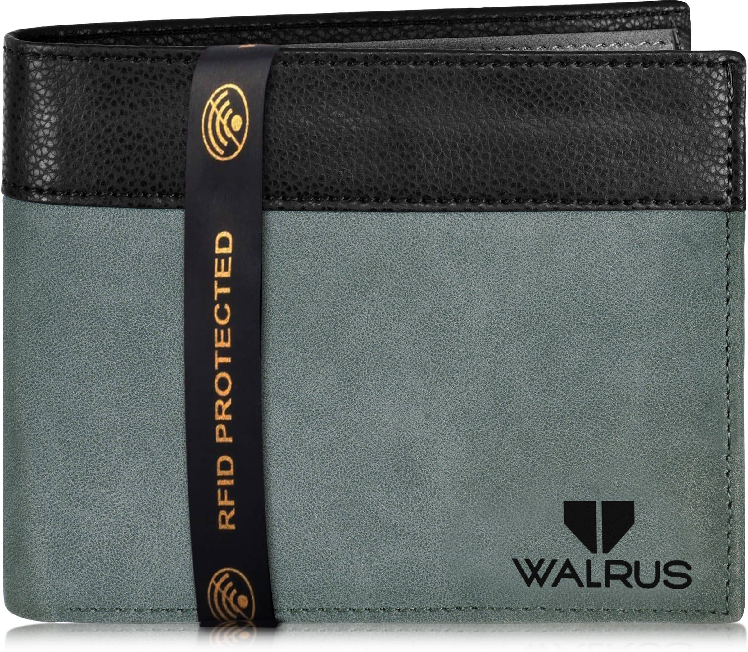 Walrus - Multicolor Faux Leather Men's Regular Wallet ( Pack of 1 ) - Handbags | Buy online on ZillyBuy