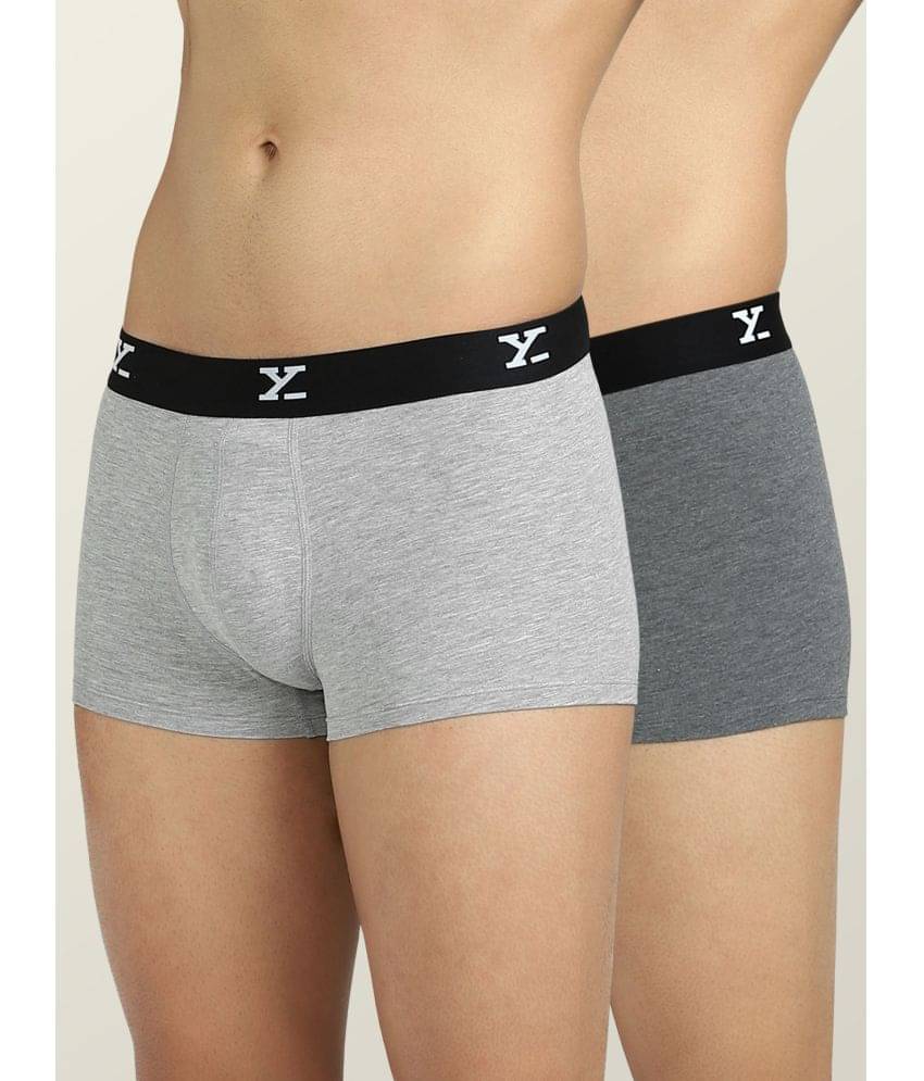 XYXX Pack of 2 Modal Trunks For Men's ( Multicolor ) XYXX Pack of 2 Modal Trunks For Men's ( Multicolor )