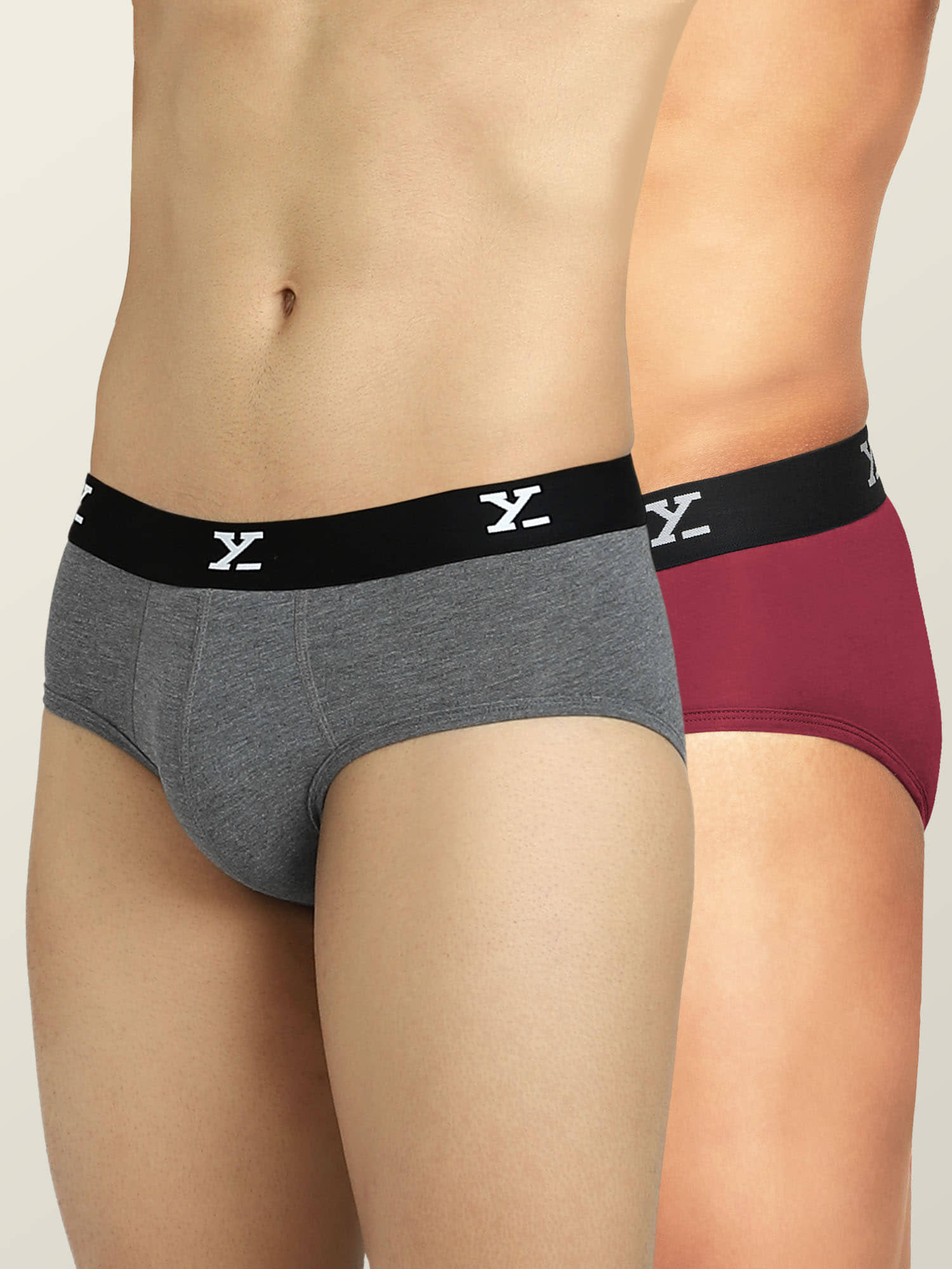 XYXX Pack of 2 Modal Briefs For Men's ( Multicolor )