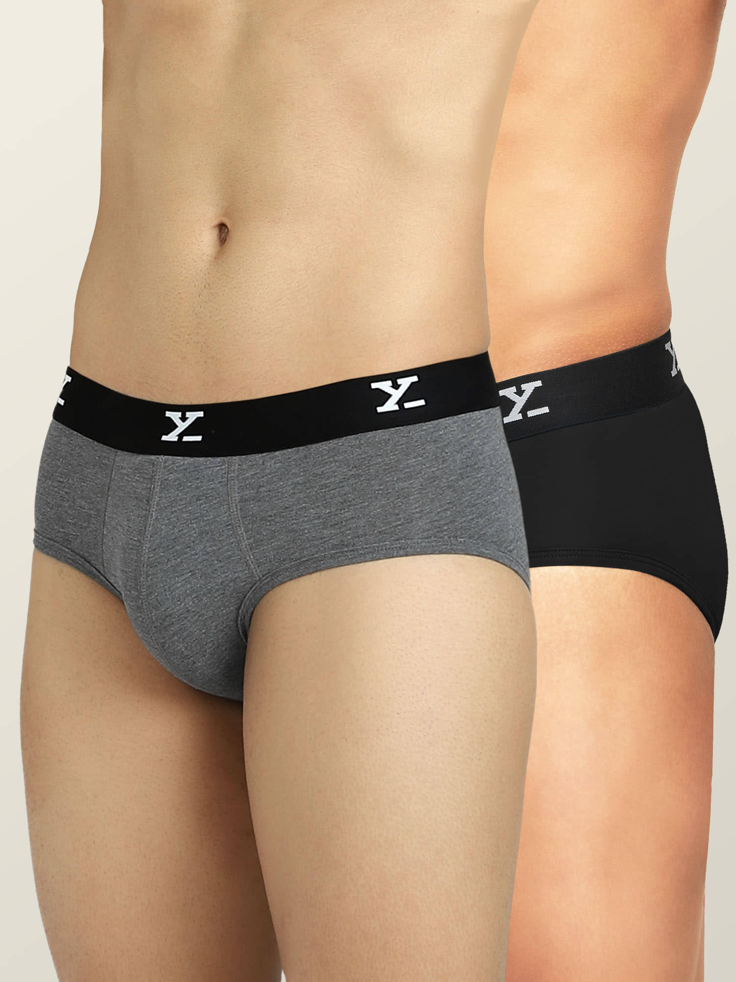 XYXX Pack of 2 Modal Briefs For Men's ( Multicolor )