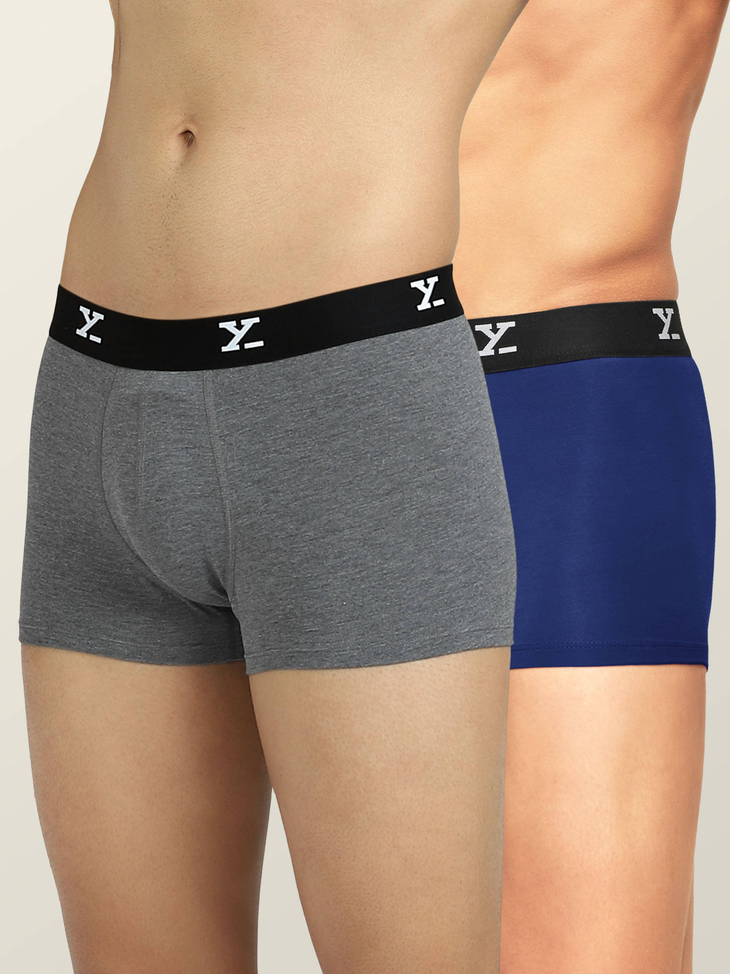 XYXX Pack of 2 Modal Trunks For Men's ( Multicolor ) XYXX Pack of 2 Modal Trunks For Men's ( Multicolor )