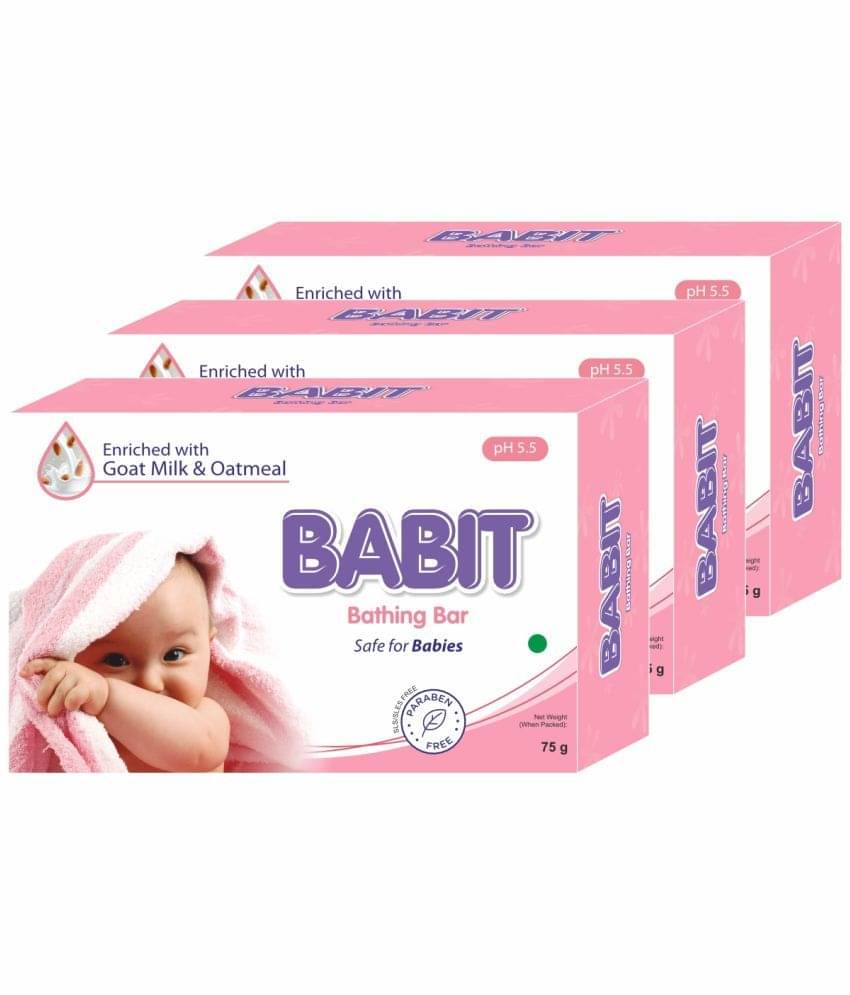     			BABIT Natural Baby Soap 75 g ( 3 pcs )