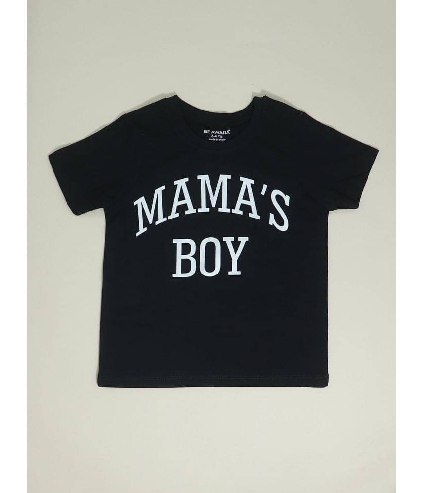     			Be Awara Pack of 3 Boys Cotton T-Shirt ( Black )