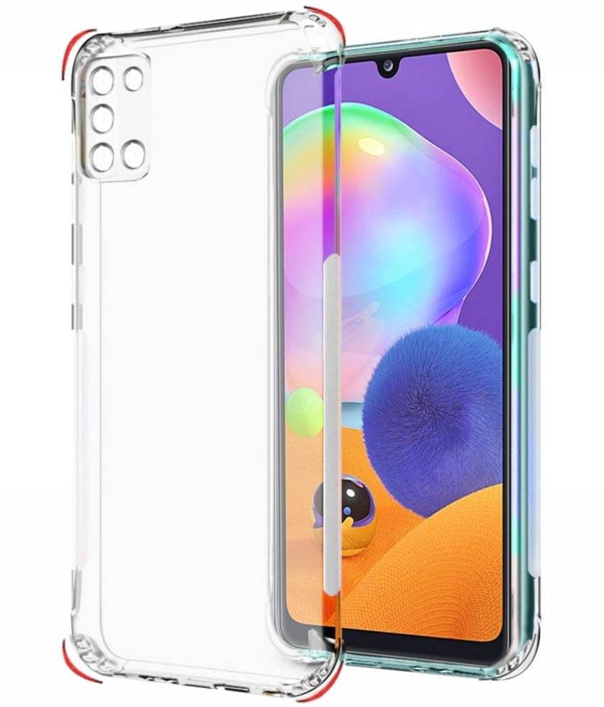 Case Vault Covers - Transparent Silicon Silicon Soft cases Compatible For Samsung Galaxy A31 ( Pack of 1 ) Case Vault Covers - Transparent Silicon Silicon Soft cases Compatible For Samsung Galaxy A31 ( Pack of 1 )