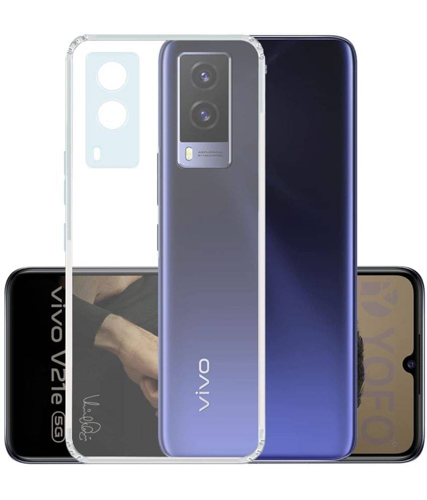 Case Vault Covers - Transparent Silicon Silicon Soft cases Compatible For Vivo V21e ( Pack of 1 )     			Case Vault Covers - Transparent Silicon Silicon Soft cases Compatible For Vivo V21e ( Pack of 1 )
