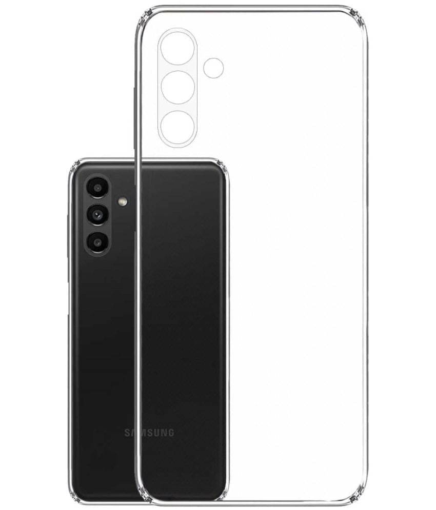     			Case Vault Covers - Transparent Silicon Silicon Soft cases Compatible For Samsung Galaxy A13 5G ( Pack of 1 )