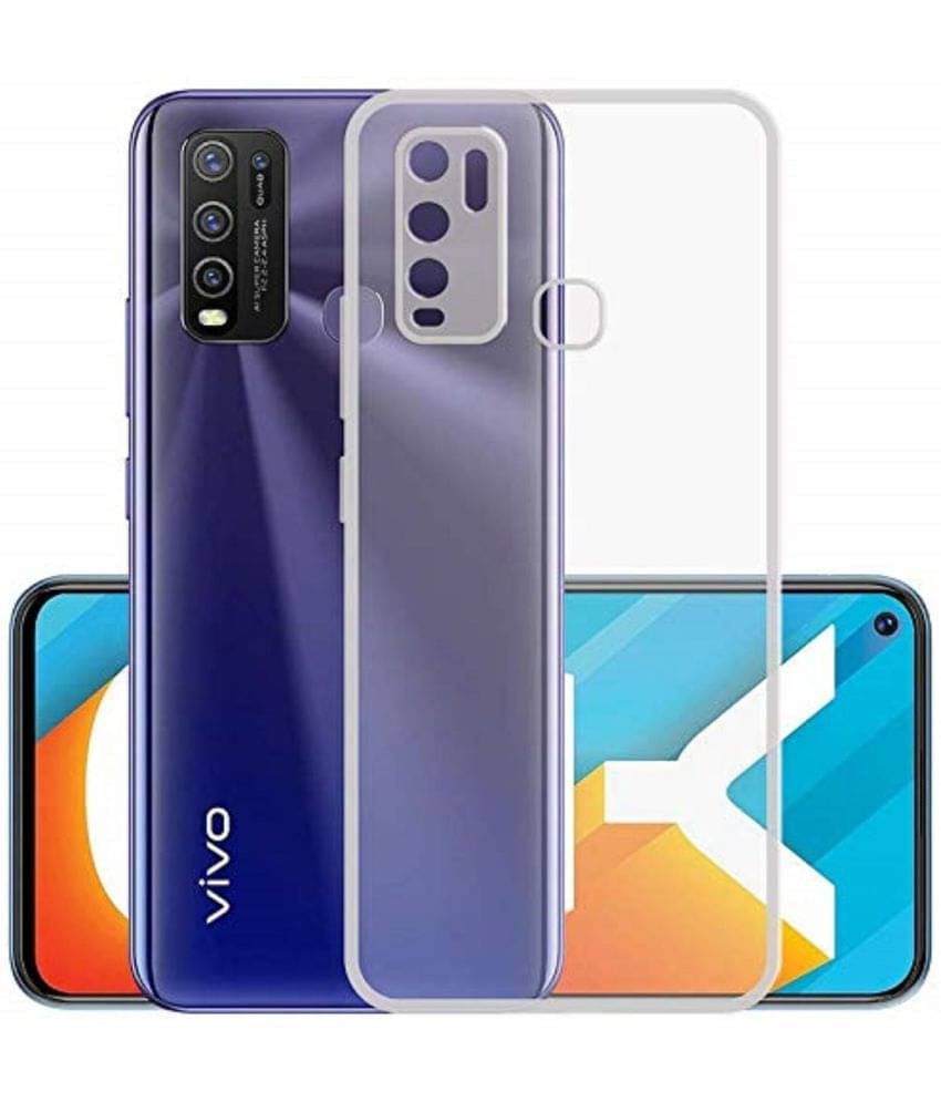 Case Vault Covers - Transparent Silicon Silicon Soft cases Compatible For Vivo Y30 ( Pack of 1 ) Case Vault Covers - Transparent Silicon Silicon Soft cases Compatible For Vivo Y30 ( Pack of 1 )