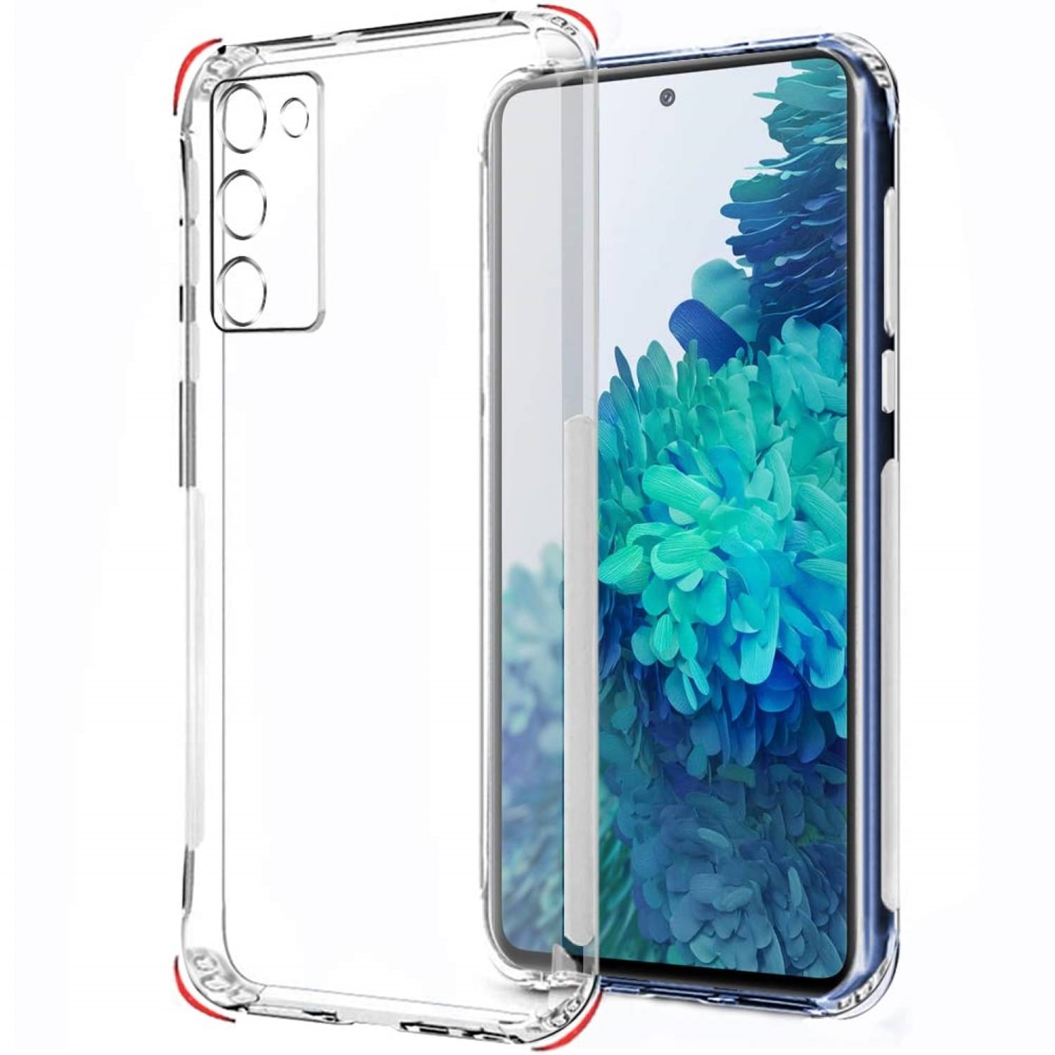     			Case Vault Covers - Transparent Silicon Silicon Soft cases Compatible For Samsung Galaxy S20 FE ( Pack of 1 )