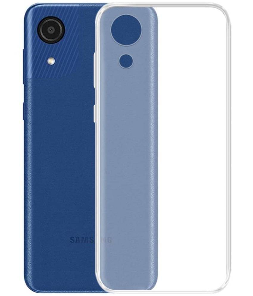 Case Vault Covers - Transparent Silicon Silicon Soft cases Compatible For Samsung Galaxy A03 Core ( Pack of 1 ) Case Vault Covers - Transparent Silicon Silicon Soft cases Compatible For Samsung Galaxy A03 Core ( Pack of 1 )