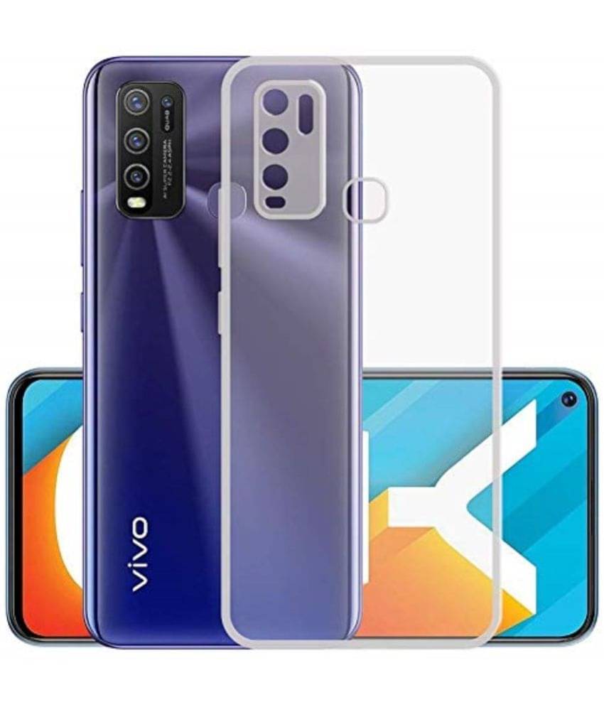 Case Vault Covers - Transparent Silicon Silicon Soft cases Compatible For Vivo Y30 ( Pack of 2 ) Case Vault Covers - Transparent Silicon Silicon Soft cases Compatible For Vivo Y30 ( Pack of 2 )