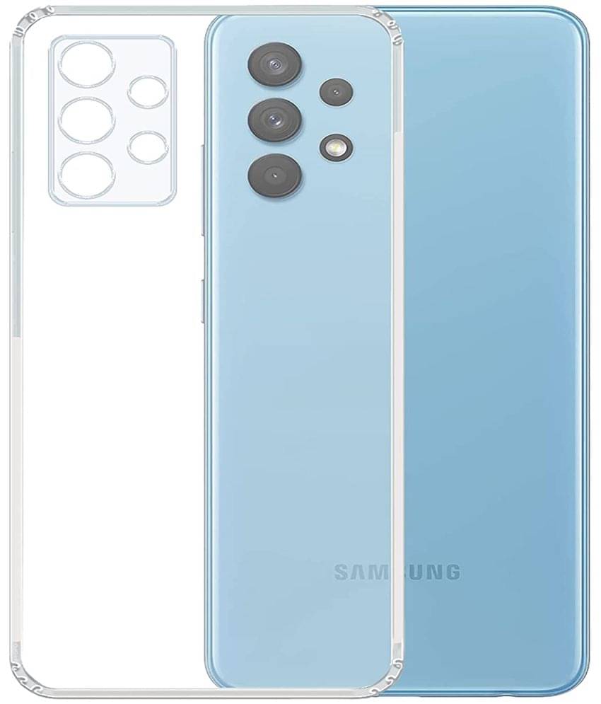 Case Vault Covers - Transparent Silicon Silicon Soft cases Compatible For Samsung Galaxy A32 ( Pack of 1 ) Case Vault Covers - Transparent Silicon Silicon Soft cases Compatible For Samsung Galaxy A32 ( Pack of 1 )