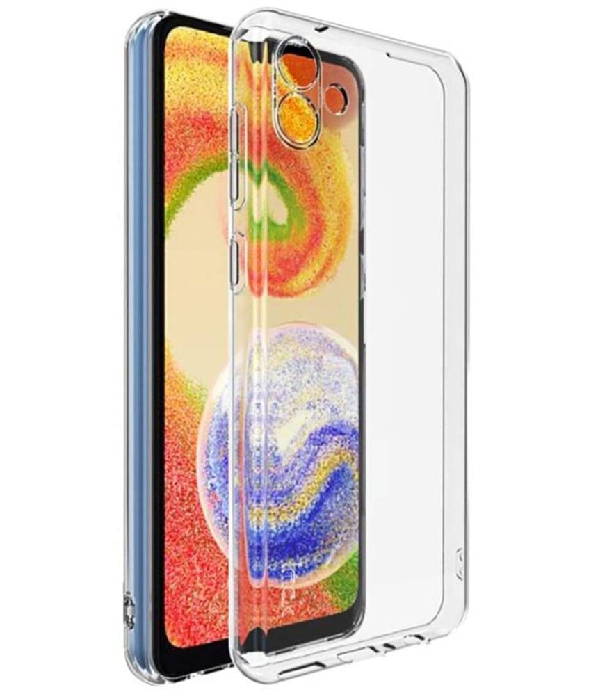 Case Vault Covers - Transparent Silicon Silicon Soft cases Compatible For Samsung Galaxy A04 ( Pack of 1 ) Case Vault Covers - Transparent Silicon Silicon Soft cases Compatible For Samsung Galaxy A04 ( Pack of 1 )