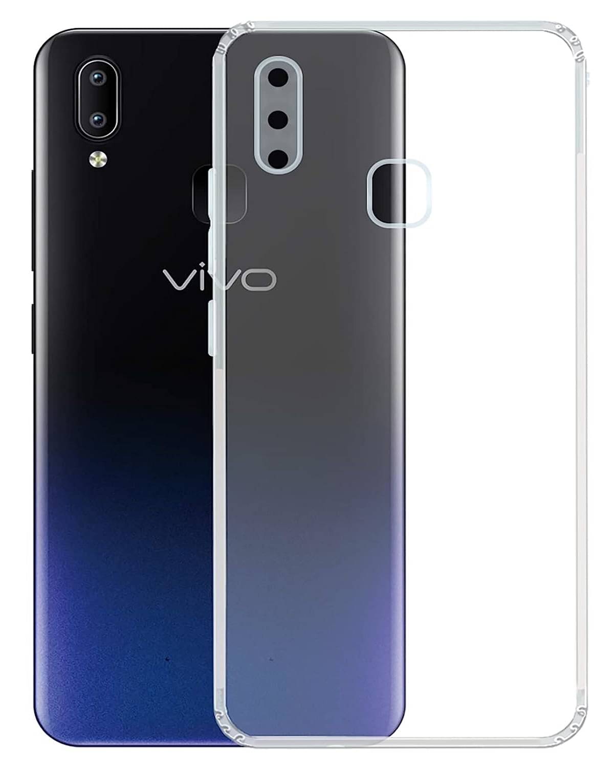 Case Vault Covers - Transparent Silicon Silicon Soft cases Compatible For Vivo Y91 ( Pack of 1 ) Case Vault Covers - Transparent Silicon Silicon Soft cases Compatible For Vivo Y91 ( Pack of 1 )