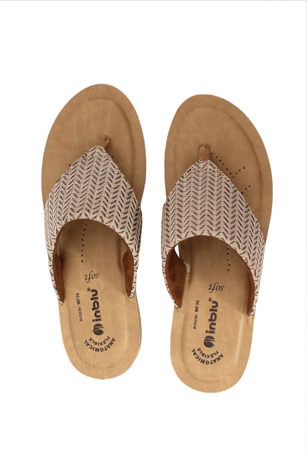 Inblu - Beige Women's Slipper