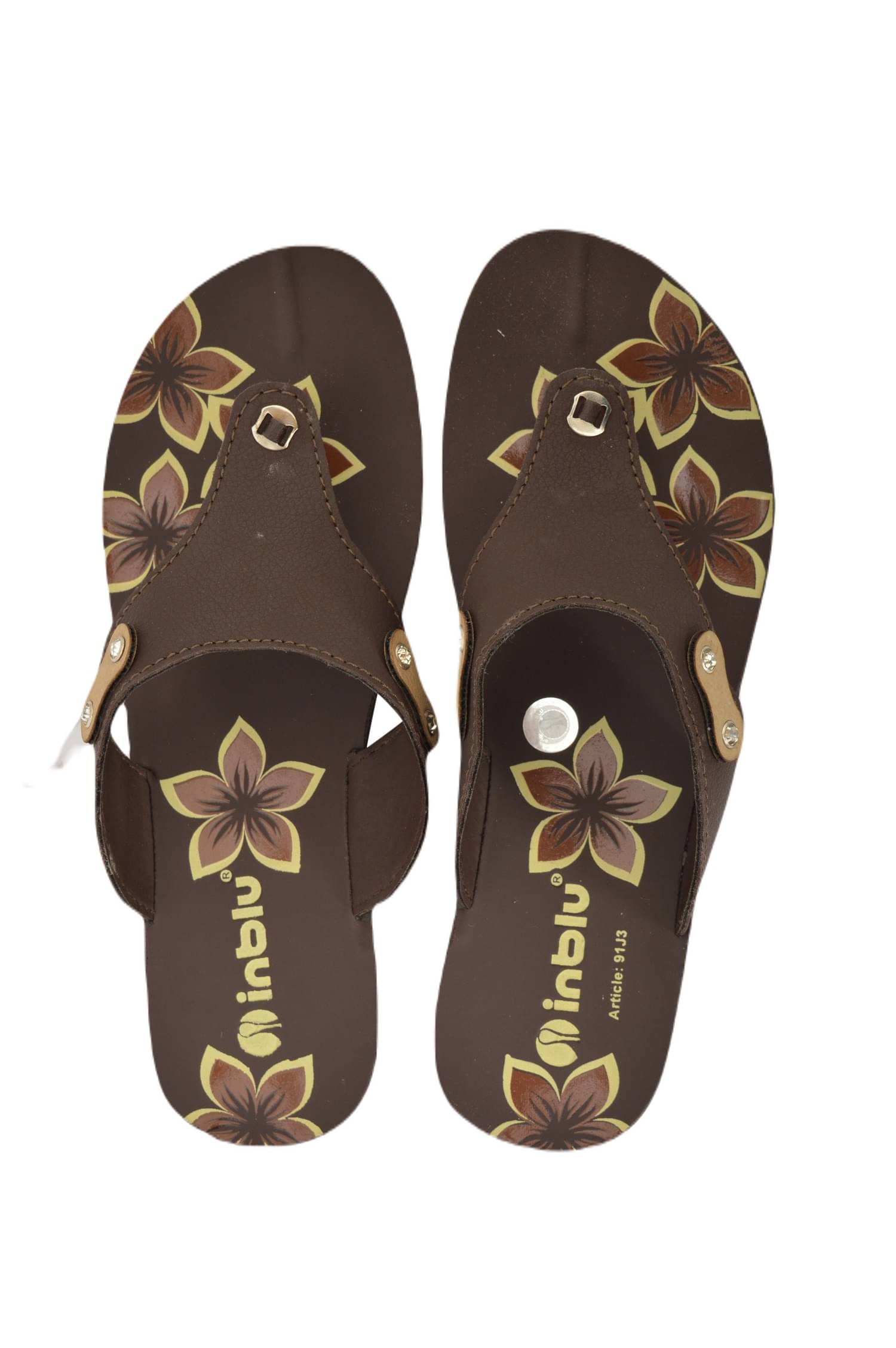     			Inblu - Brown Women's Flats