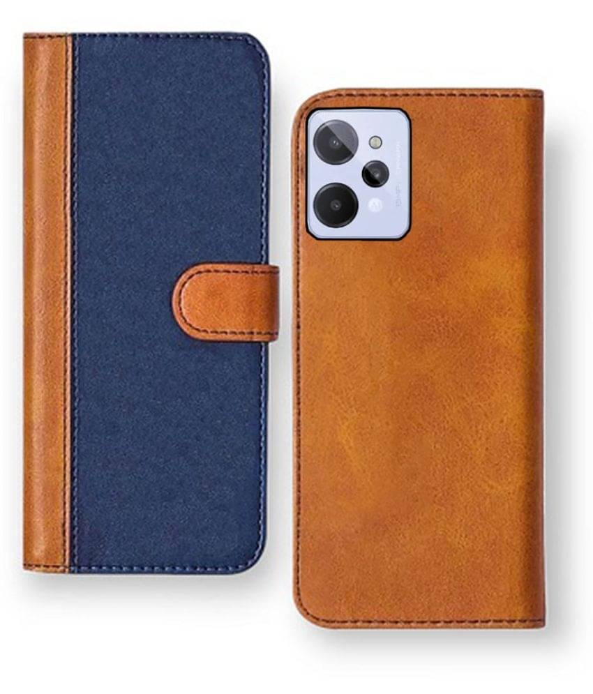 RGVEEN - Multicolor Artificial Leather Flip Cover Compatible For Realme C31 ( Pack of 1 ) RGVEEN - Multicolor Artificial Leather Flip Cover Compatible For Realme C31 ( Pack of 1 )