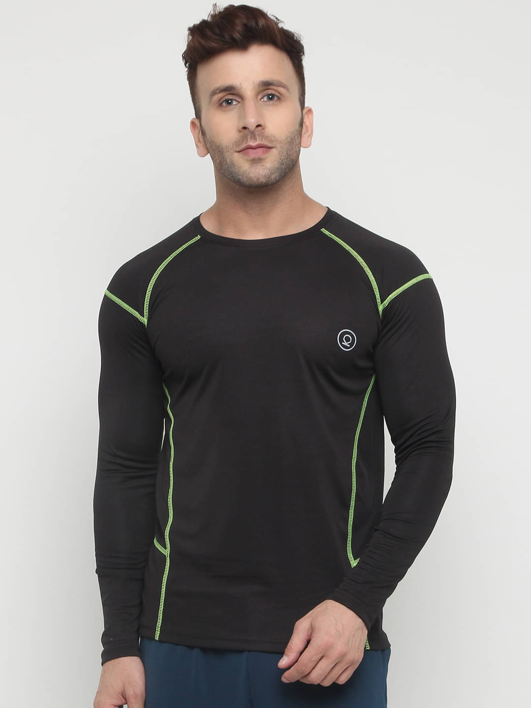     			Chkokko - Black Polyester Regular Fit Men's Sports T-Shirt ( Pack of 1 )