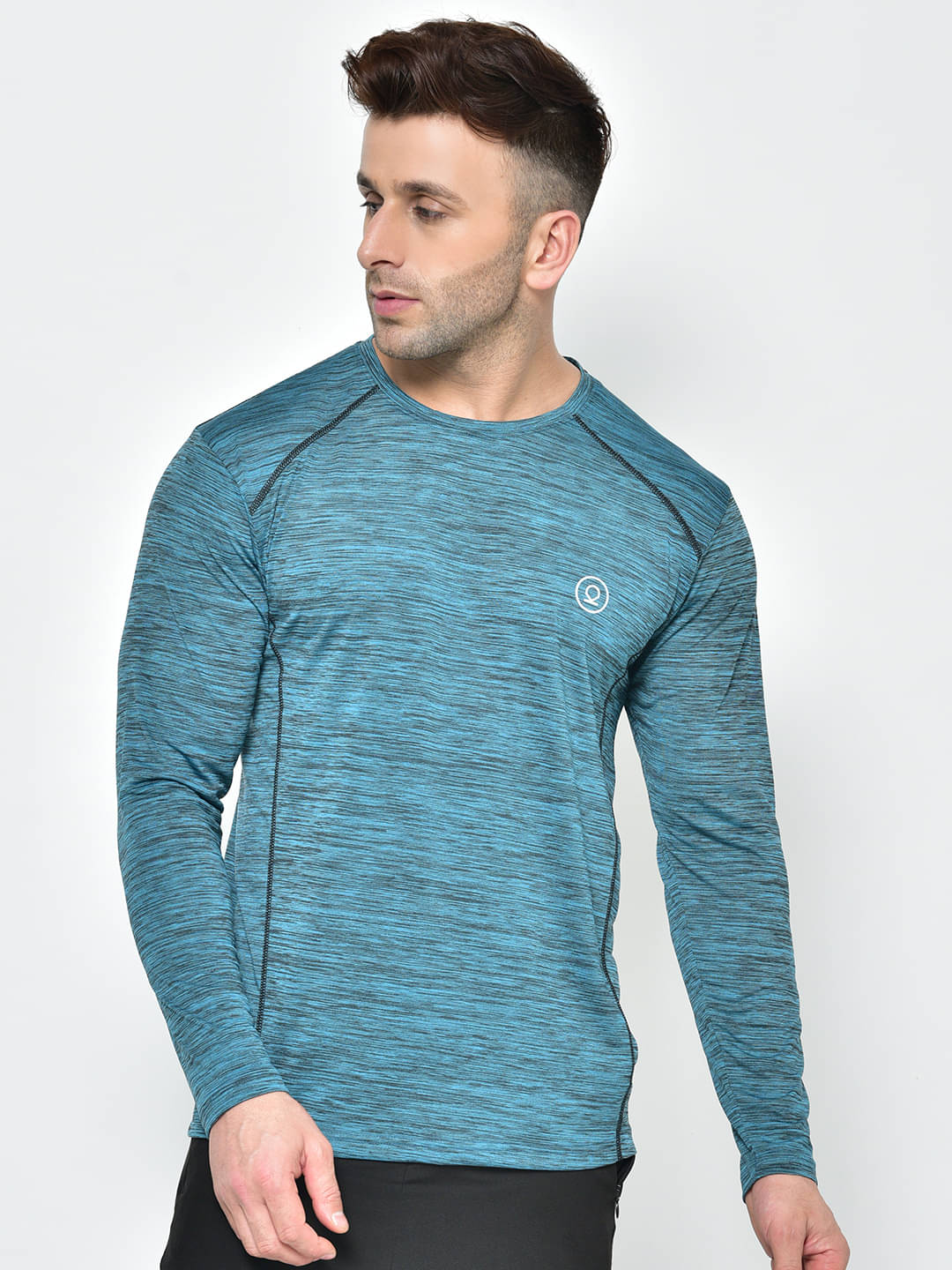 Chkokko - Blue Polyester Regular Fit Men's Sports T-Shirt ( Pack of 1 ) Chkokko - Blue Polyester Regular Fit Men's Sports T-Shirt ( Pack of 1 )