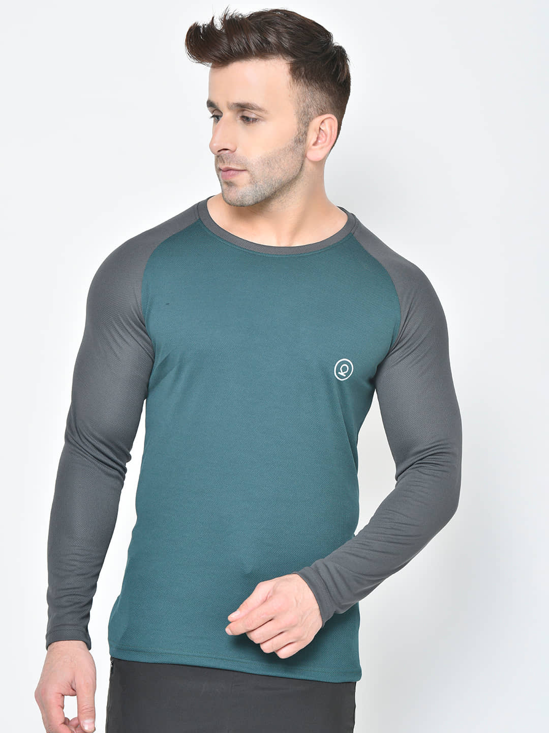 Chkokko - Polyester Regular Fit Silver Men's Sports T-Shirt ( Pack of 1 )