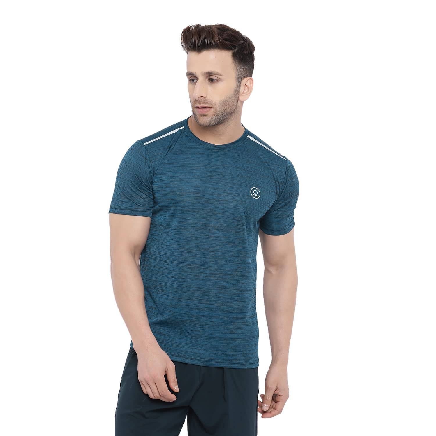     			Chkokko - Grey Polyester Regular Fit Men's Sports T-Shirt ( Pack of 1 )