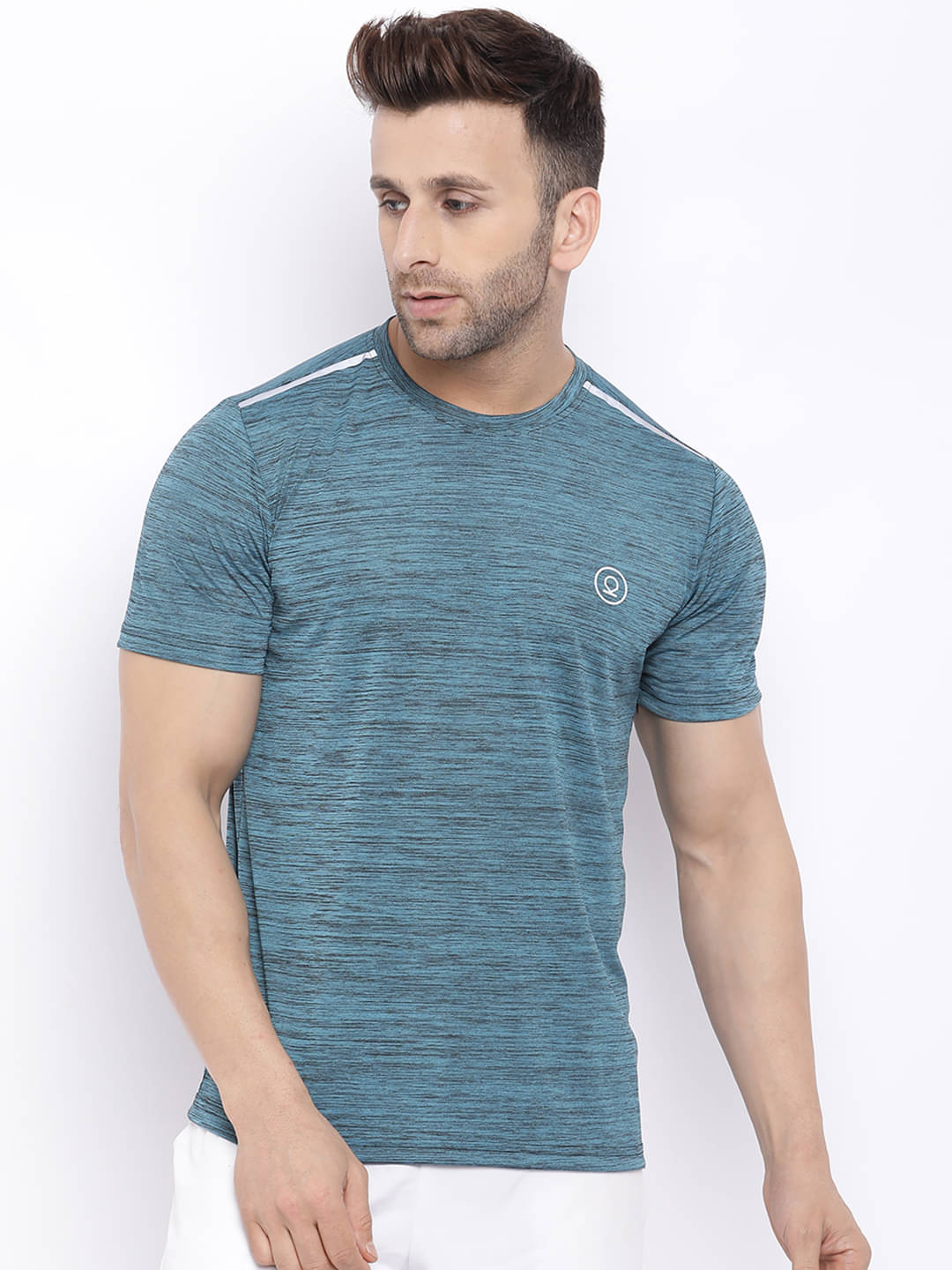     			Chkokko - Sea Green Polyester Regular Fit Men's Sports T-Shirt ( Pack of 1 )