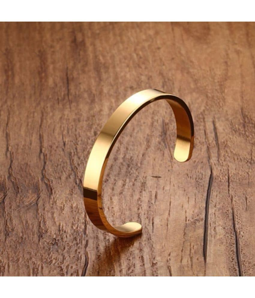 FASHION FRILL Gold Bracelet ( Pack of 1 ) - Bangles & Bracelets | Buy online on ZillyBuy