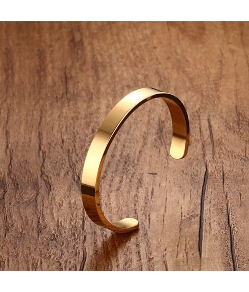 FASHION FRILL Gold Bracelet ( Pack of 1 ) - Bangles & Bracelets | Buy online on ZillyBuy