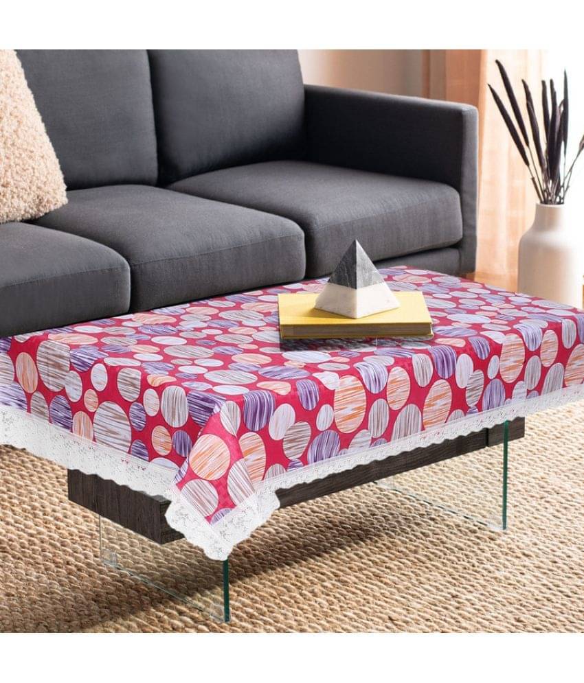 Printed PVC 4 Seater Rectangle Table Cover ( 150 x 92 ) cm Pack of 1 Brown     			Printed PVC 4 Seater Rectangle Table Cover ( 150 x 92 ) cm Pack of 1 Brown