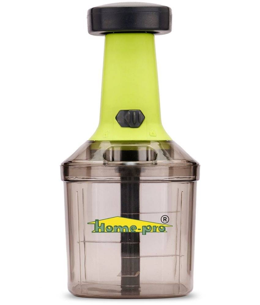     			HomePro Kitchen Product 1000ML Manual Push Chopper With Stainless Steel Blade