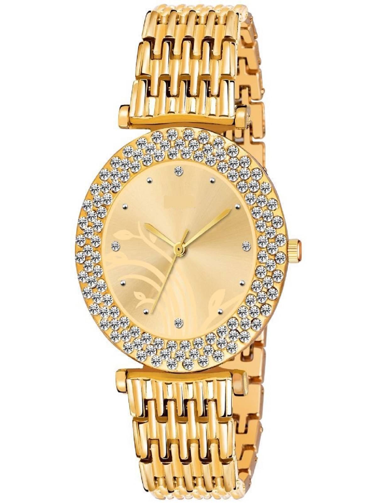     			Renaissance Traders - Gold Metal Analog Womens Watch