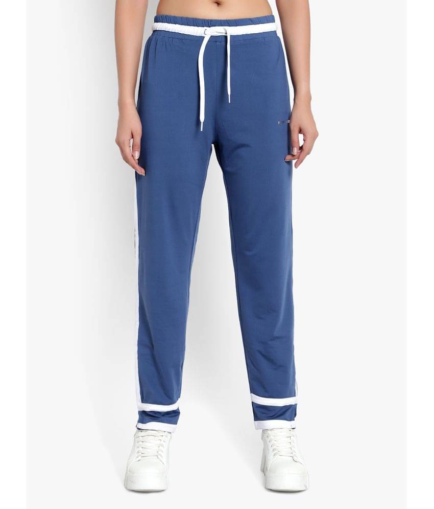     			Wearjukebox Neon Blue Polyester Self Design Capri - Single