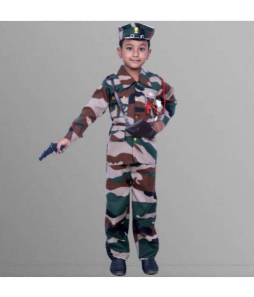     			lucky h star garments Pack of 1 Boys Cotton Blend Costume Set ( Multicolor )