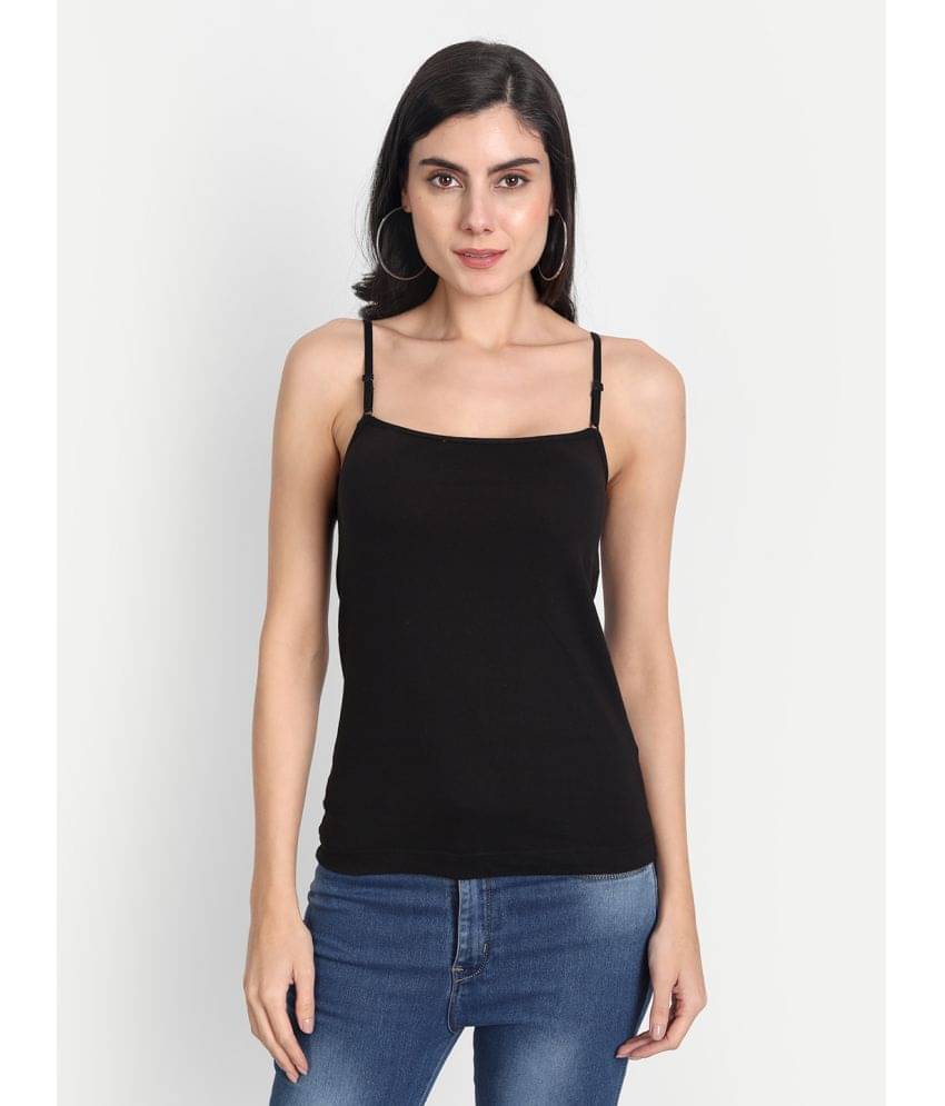 AIMLY Cotton Slip - Black Single AIMLY Cotton Slip - Black Single