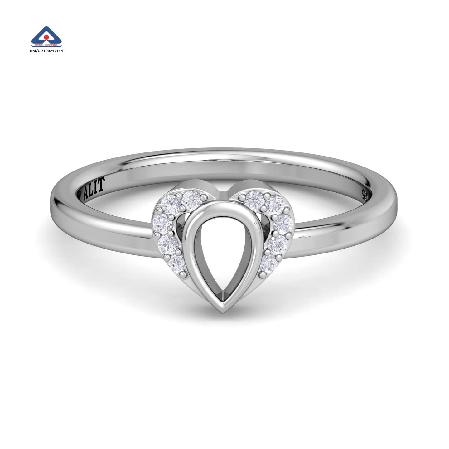 ALITJEWELLERY - Silver Rings ( Pack of 1 ) ALITJEWELLERY - Silver Rings ( Pack of 1 )