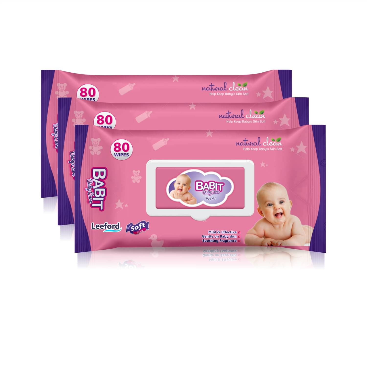 Babit Baby Care Wet Wipes with Aloe Vera Extract & Gentle on Baby Skin Count 80 ( Pack of 3 ) Babit Baby Care Wet Wipes with Aloe Vera Extract & Gentle on Baby Skin Count 80 ( Pack of 3 )