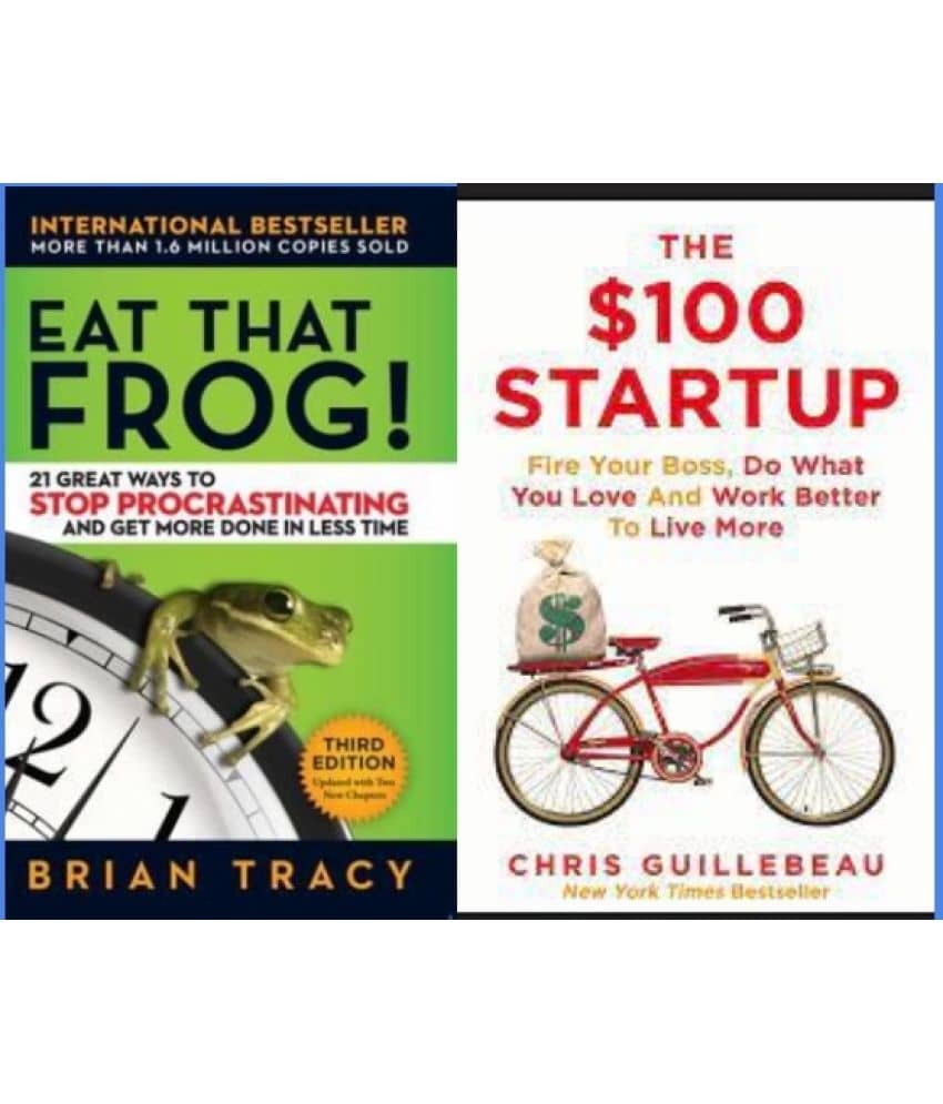 Eat that Frog! + 100 dollar startup - Stationery | Buy online on ZillyBuy