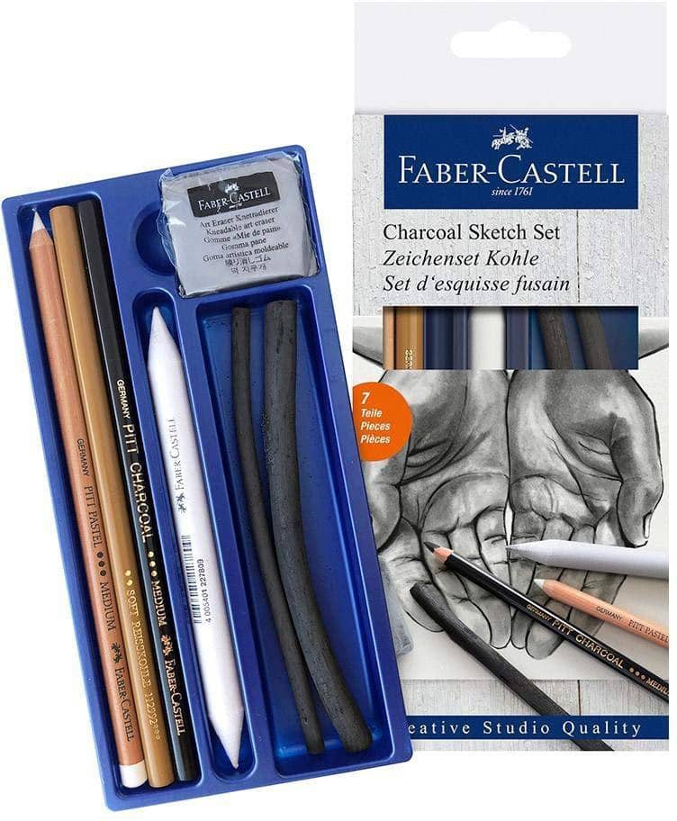 Faber-Castell Charcoal Sketch Set Pencil (Pack Of 1)
