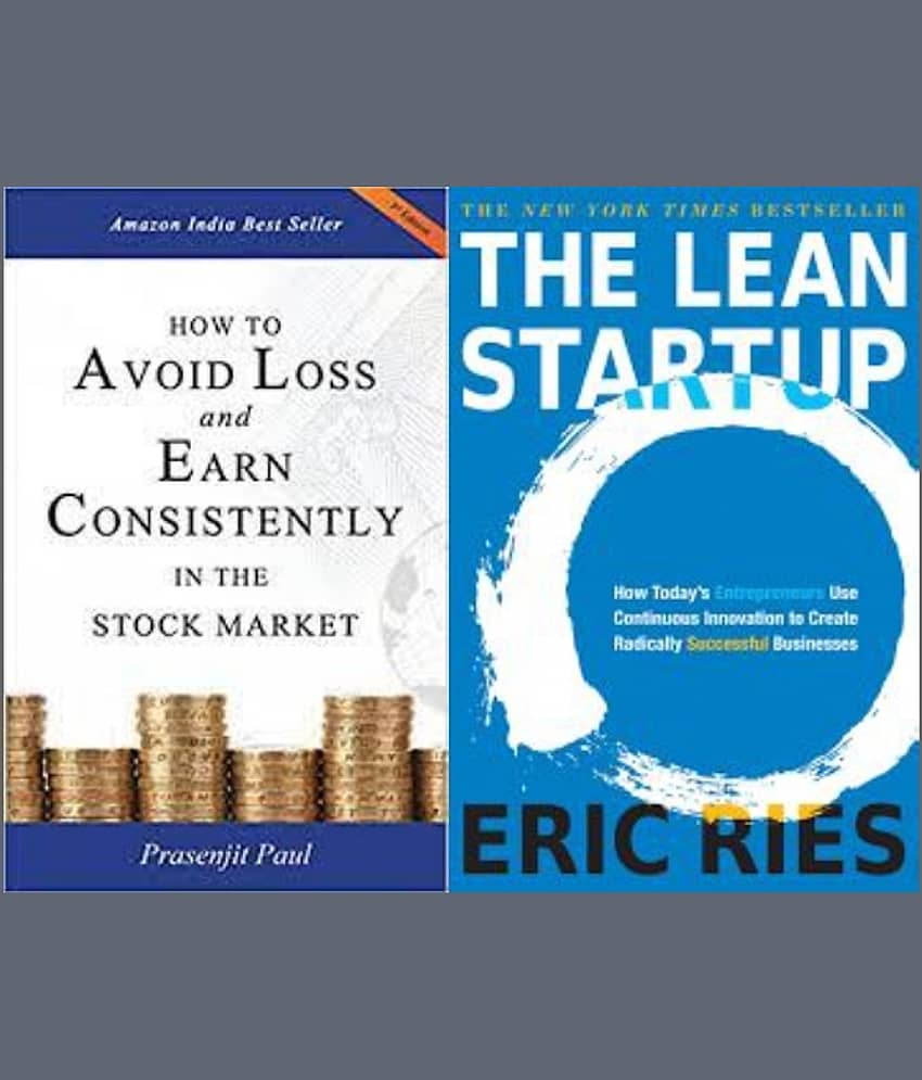How to Avoid Loss and Earn Consistently in the Stock Market + The Lean Startup - Stationery | Buy online on ZillyBuy