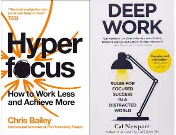     			Hyperfocus + Deep Work (Best Selling Combo)  (Paperback, Chris Bailey, Cal Newport)