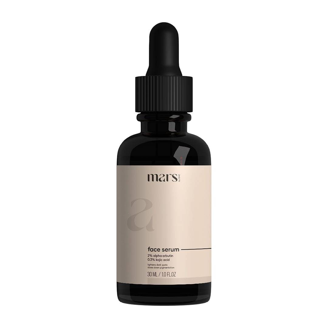 Mars by GHC 2% Alpha Arbutin Serum for Dark Spots & Pigmentation |Kojic Acid, Hyaluronic Acid (30 ml) Mars by GHC 2% Alpha Arbutin Serum for Dark Spots & Pigmentation |Kojic Acid, Hyaluronic Acid (30 ml)