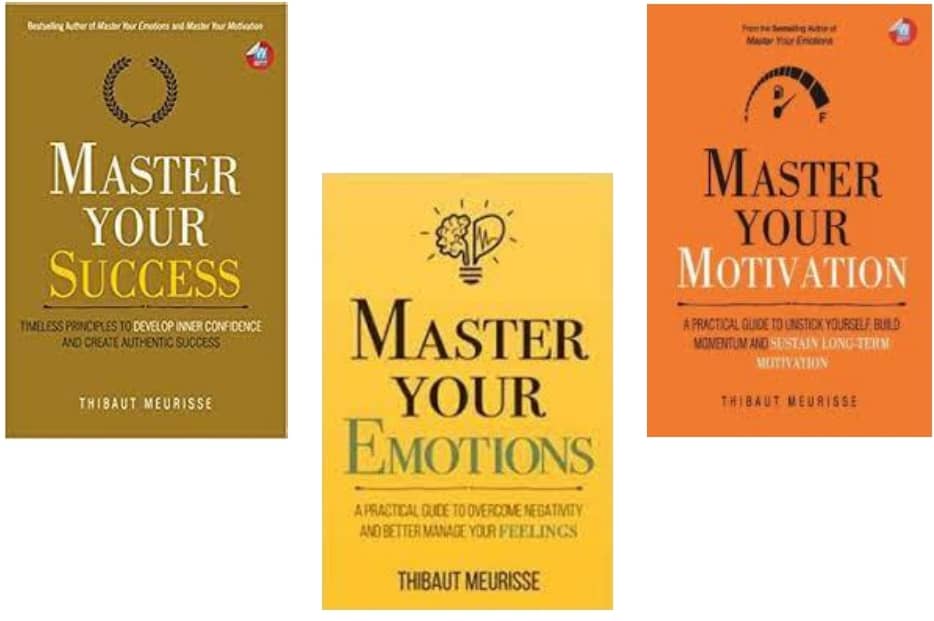 Master Your Success (Paperback, Thibaut Meurisse) + MASTER YOUR MOTIVATION +  Master Your Emotion - Stationery | Buy online on ZillyBuy