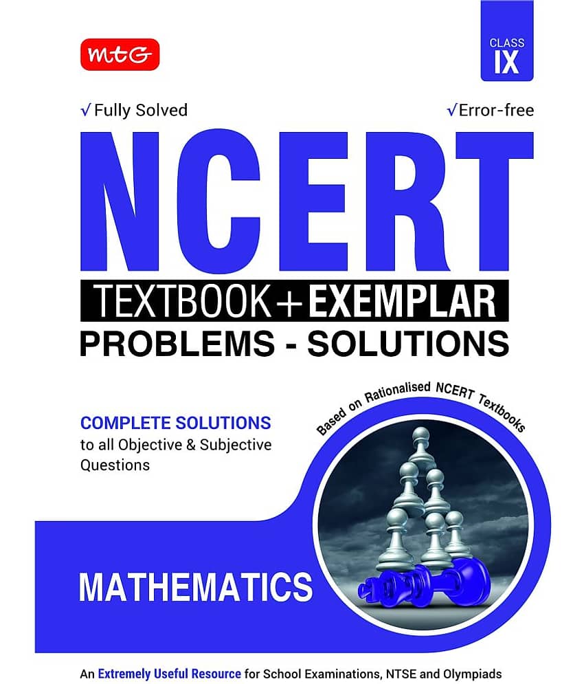 NCERT Textbook + Exemplar Problem Solutions Mathematics Class 9 - Stationery | Buy online on ZillyBuy