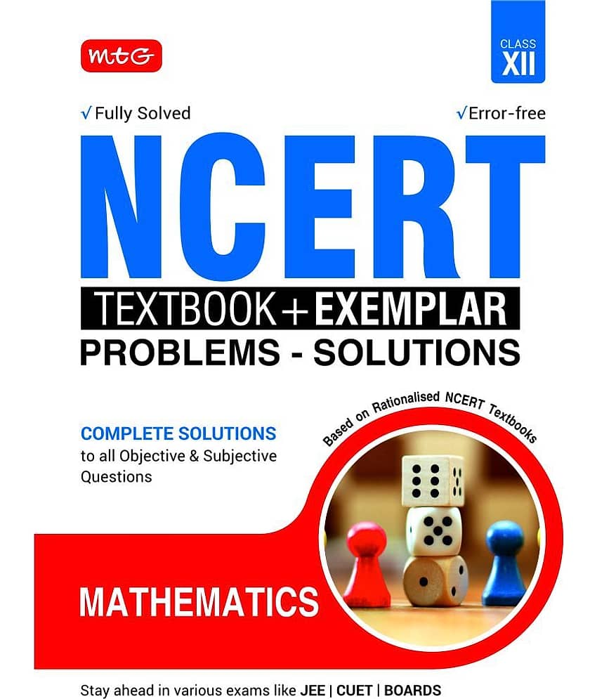 NCERT Textbook + Exemplar Problem Solutions Mathematics Class 12 - Stationery | Buy online on ZillyBuy