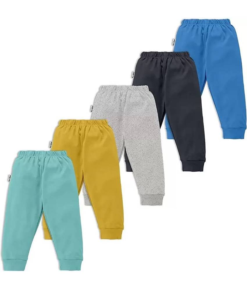 NammaBaby Pack of 5 Boys Cotton Trackpant ( Multi )
