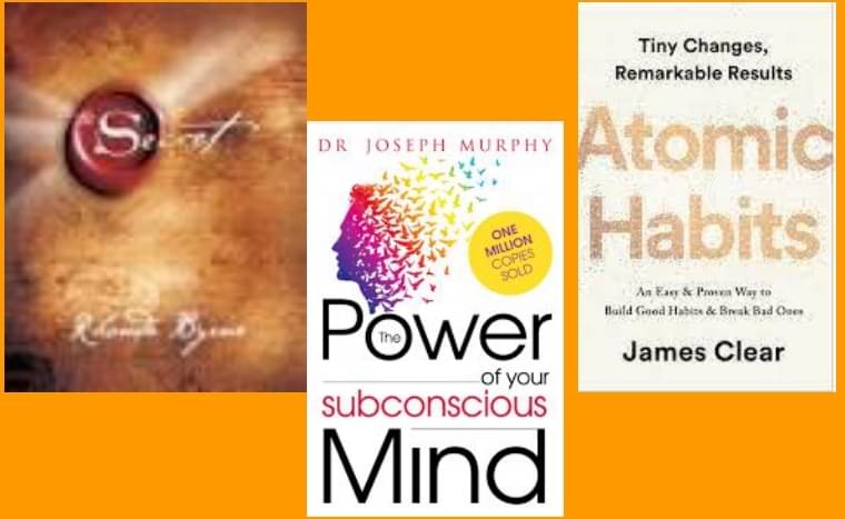     			The Secret + The Power of Your Subconscious Mind  + Atomic Habits