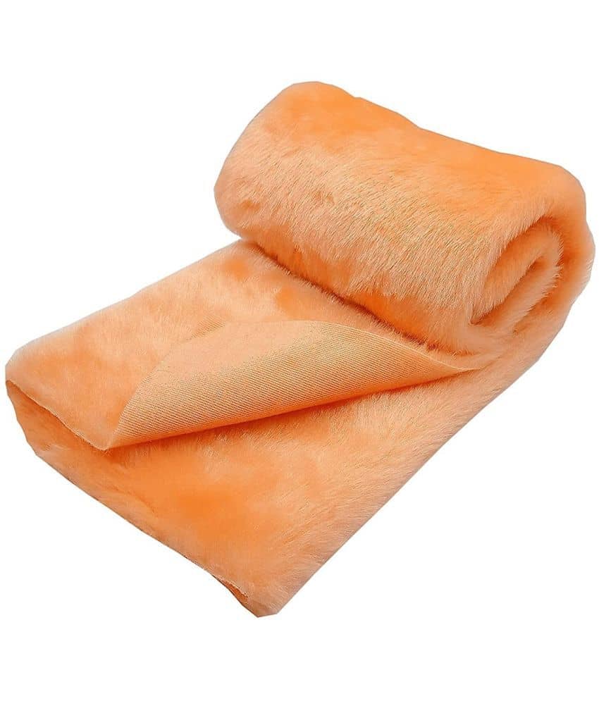 Vardhman - Other Super Soft Peach Fur Cloth, Size 38" x 32", Hair Length 2 cm ( Pack of 1 ) - Stationery | Buy online on ZillyBuy