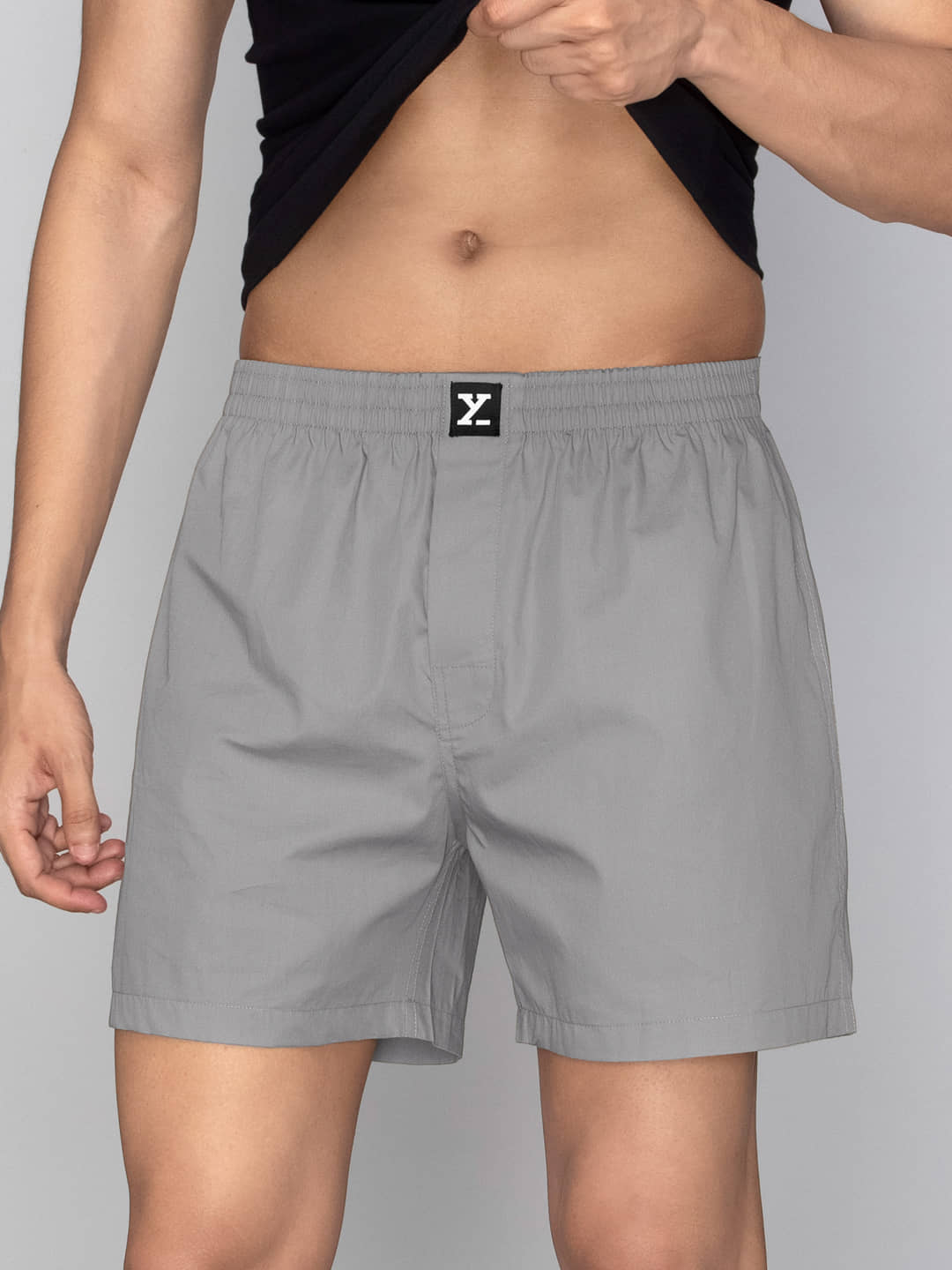 XYXX Pack of 1 Cotton Boxers For Men's ( Olive Green )