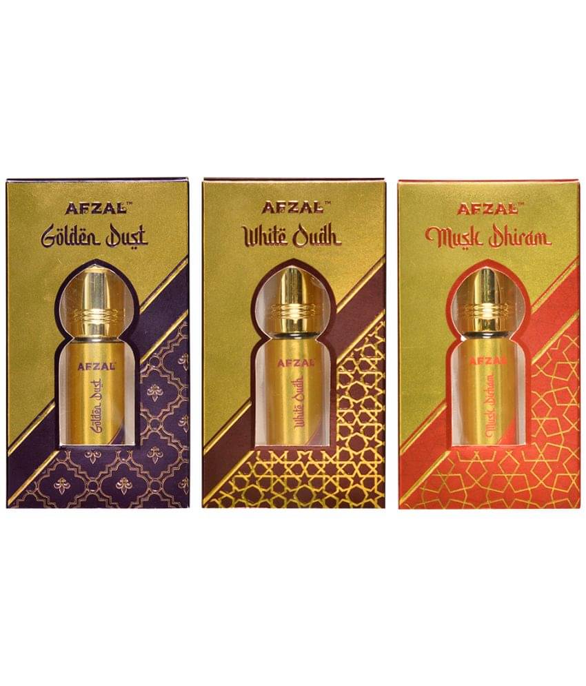     			AFZAL MUKHALLAT BADAR WHITE OUDH MUSK DHIRAM 6ML ATTAR ROLL ON PK3